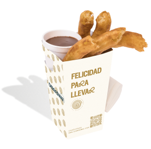 Pack 4 Churros + chocolate receta casera